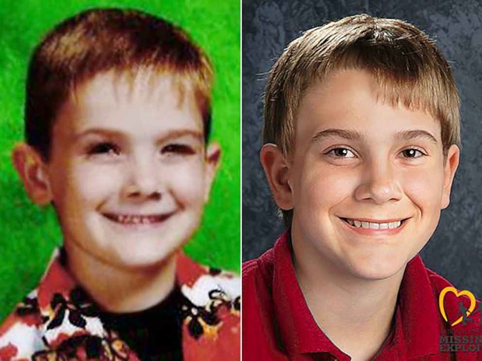 Timmothy Pitzen, pictured left, was last seen at a water park in Dells, Wis., May 12, 2011. Right is an age-progressed image of Pitzen. 