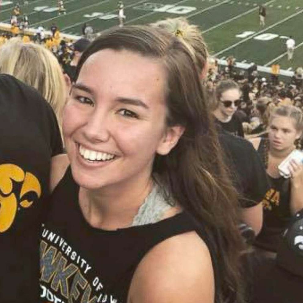 PHOTO: Mollie Tibbetts is pictured in a photo posted to Facebook, July 20, 2018.