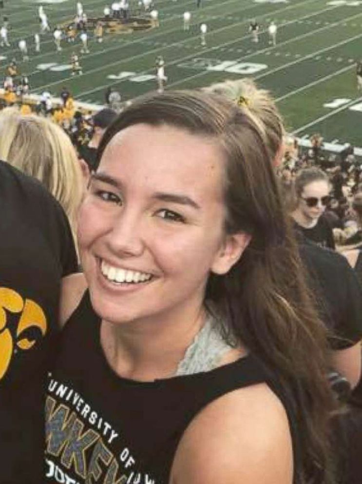   PHOTO: Mollie Tibbetts is photographed on a photo posted on Facebook on July 20, 2018. 