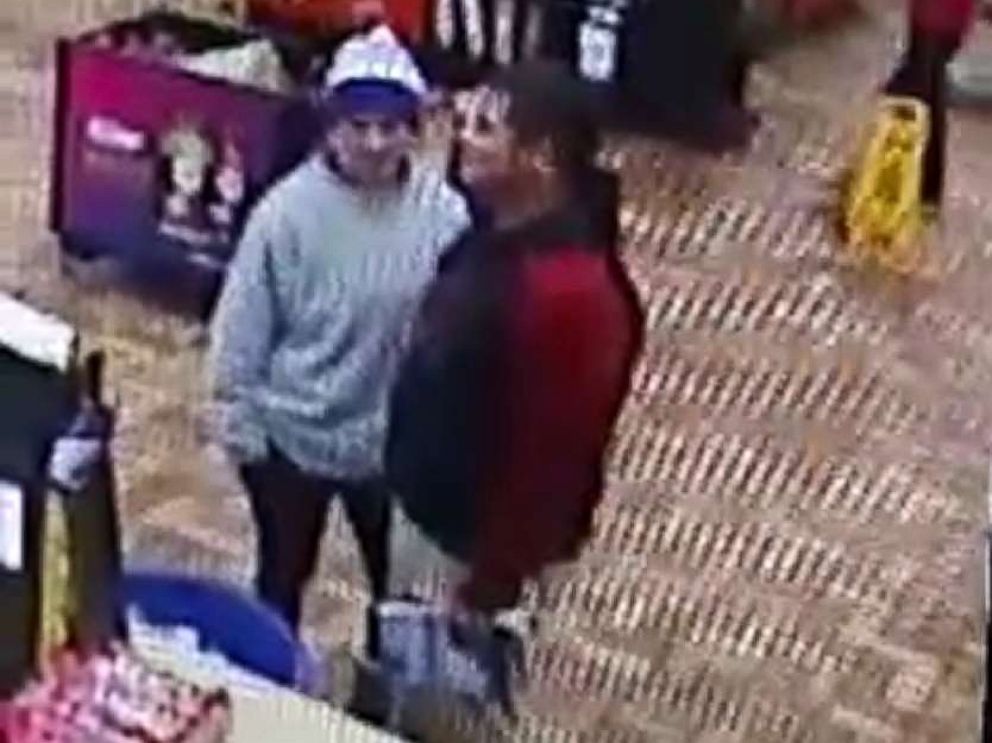 PHOTO: Surveillance video of Caitlyn Frisina, 17, and soccer coach Rian Rodriguez, 27, who had been missing for nearly one week.