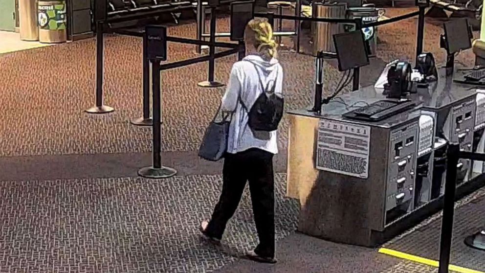 PHOTO: Salt Lake City police released photos of missing woman Mackenzie Lueck taken by security cameras at the Salt Lake City airport early on June 17, 2019.