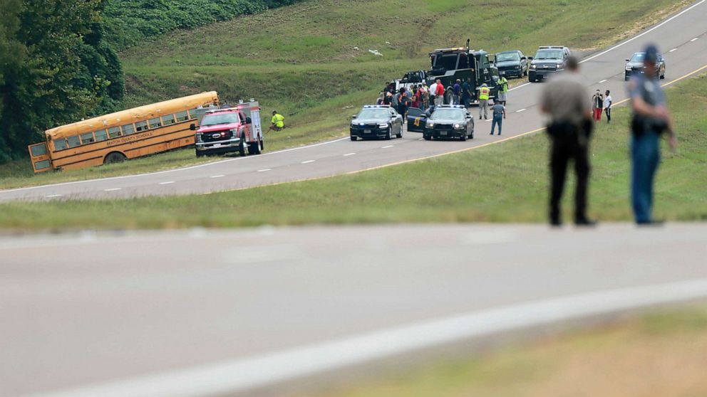VIDEO: Driver had heart attack before school bus crash: Authorities