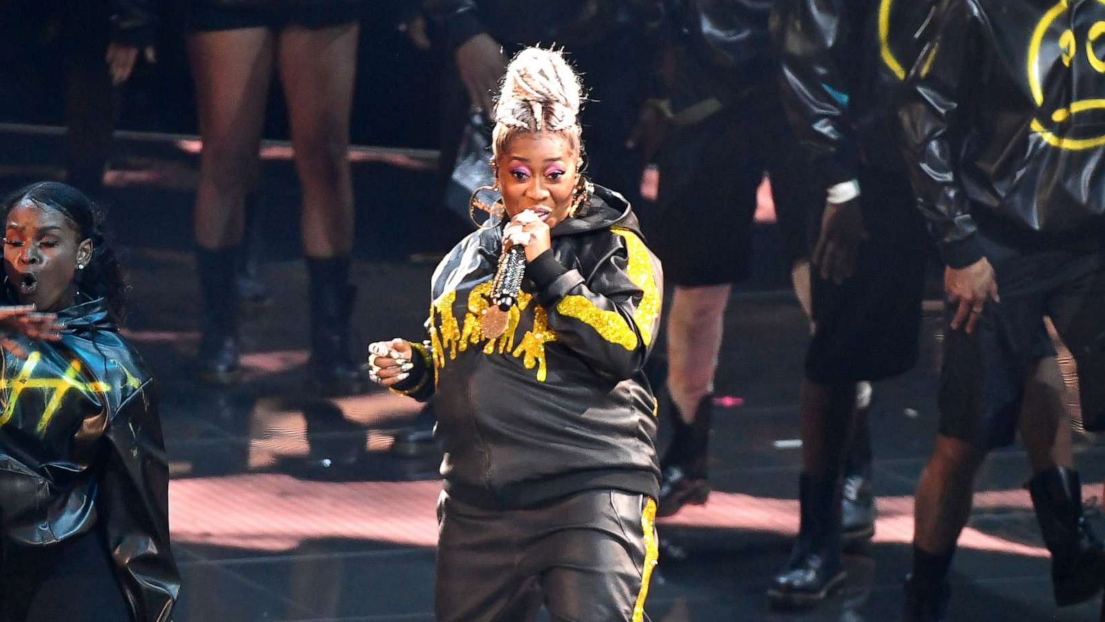 PHOTO: Missy Elliott performs onstage during the 2019 MTV Video Music Awards at Prudential Center on August 26, 2019 in Newark, New Jersey.