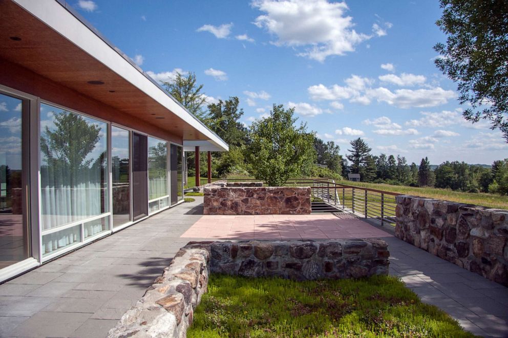 PHOTO: Marcel Breuer designed Gagarin House I in Litchfield, Connecticut in 1956-57 for Andrew and Jamie Gagarin.