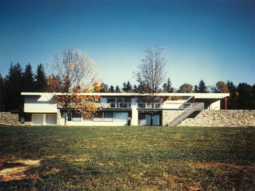 PHOTO: Marcel Breuer designed Gagarin House I in Litchfield, Connecticut in 1956-57 for Andrew and Jamie Gagarin.