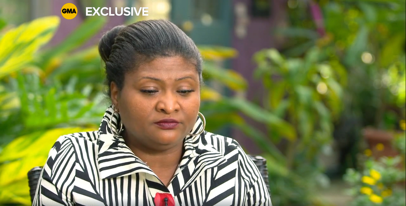 PHOTO: Roxanne Nelson, the mother of Quawan Charles, in an exclusive interview with "Good Morning America."