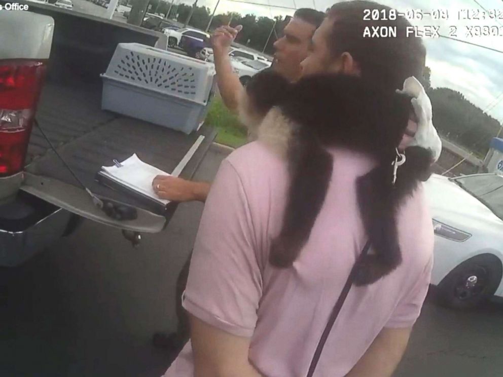 PHOTO: A monkey named Monk was taken to the Suncoast Primate Sanctuary in Palm Harbor, Florida, after its owner was arrested for allegedly stealing a car.