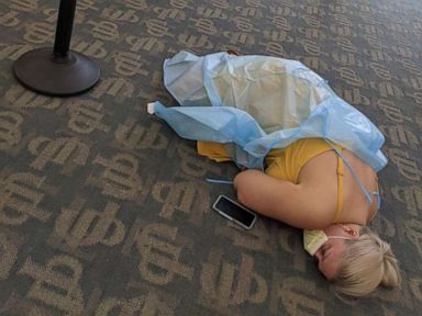 COVID patient talks about collapsing on floor of antibody treatment site