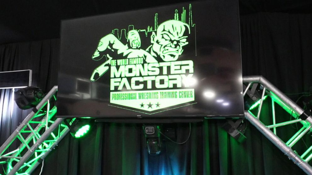 PHOTO: Monster Factory has been training pro wrestlers for 40 years.