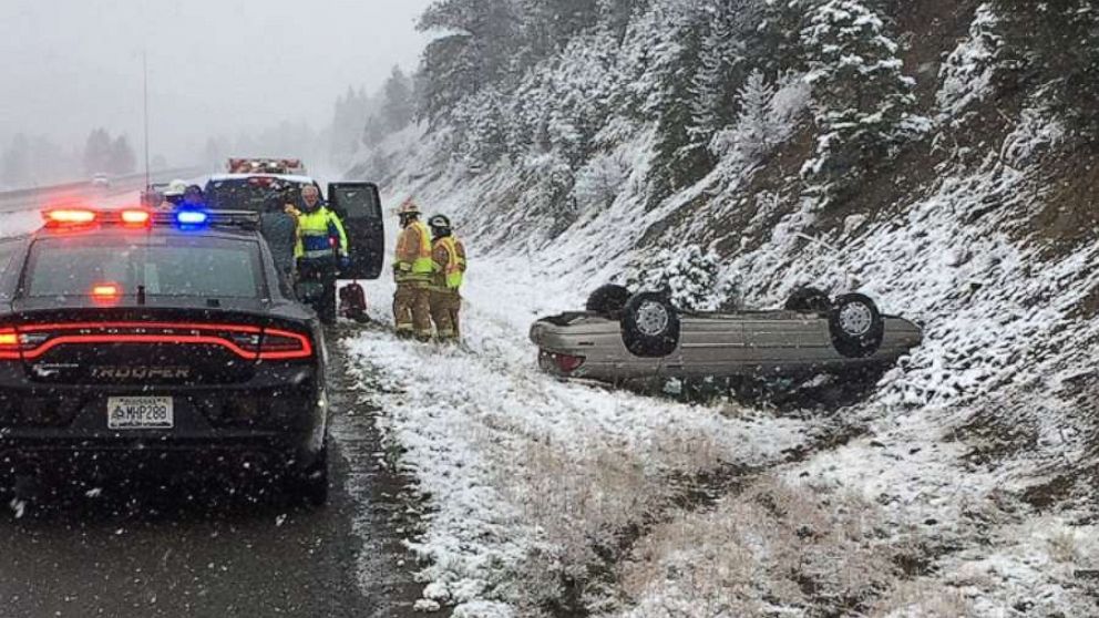 Major winter storm dumping snow in the Rockies - ABC News