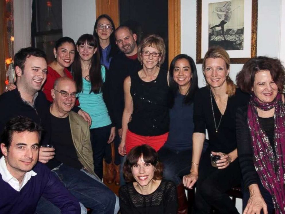 PHOTO: A group of the ABCNews.com team gathers for a holiday celebration in Dec. 2012.