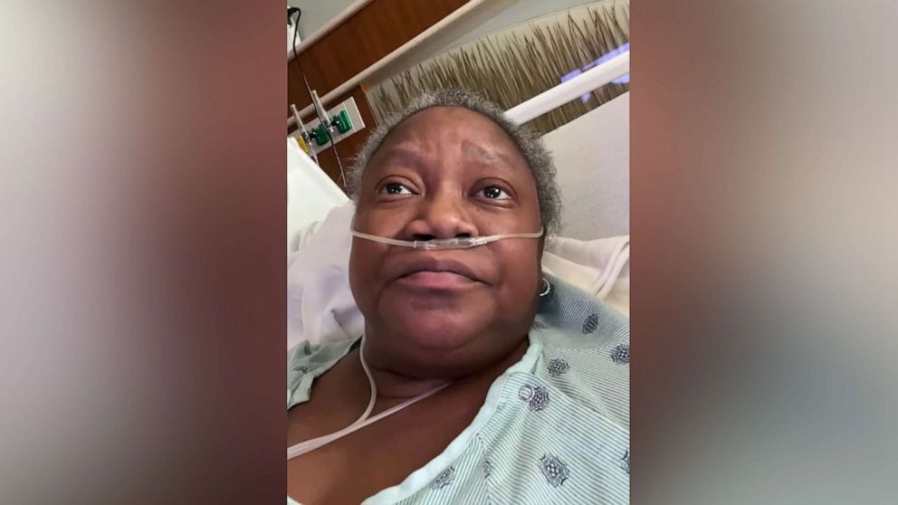 PHOTO: Dr. Susan Moore, 52, posted a video before she died Dec. 20, 2020, while suffering complications from COVID-19, saying she was treated improperly at the Indiana hospital because of her race.