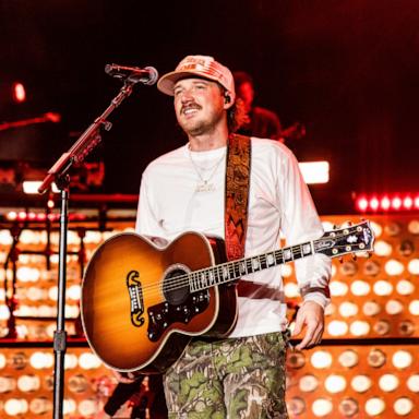 PHOTO: Morgan Wallen performs on night one of his One Night at a Time tour, Sept. 20, 2024, in Knoxville, Tennessee. 