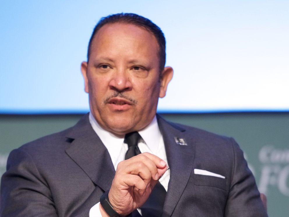   PHOTO: President / CEO of the National Urban League Marc Morial serves as a panelist at the National Town Hall at the Walter E. Washington Convention Center, September 15, 2016, in Washington, DC. 
