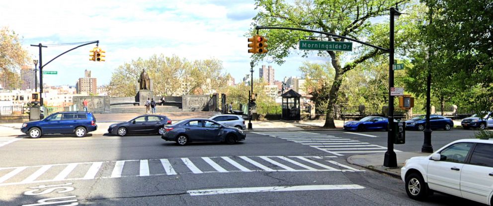 PHOTO: 116th Street and Morningside Dr. in New York. 