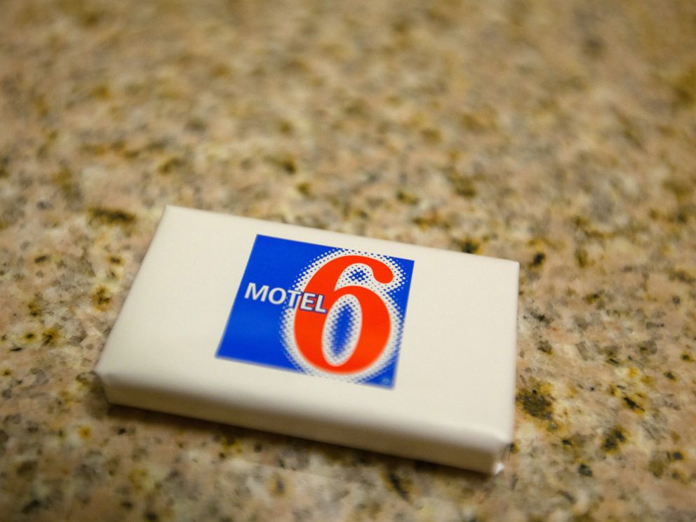 PHOTO: Soap on sink at a Motel 6, a low cost budget hotel chain located in cities across the United States.