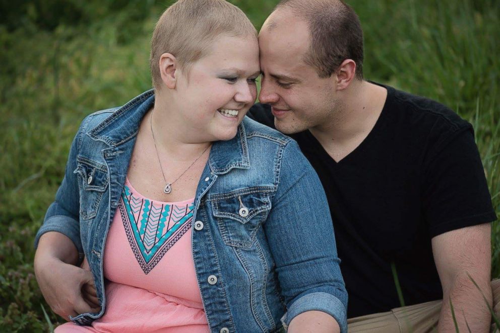 Micaela Johnson is recovering from cervical cancer, which prevented her from having another child.