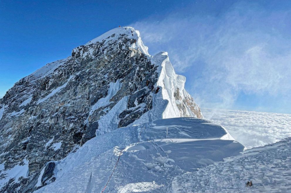 PHOTO: The South face of Mount Everest in Nepal.