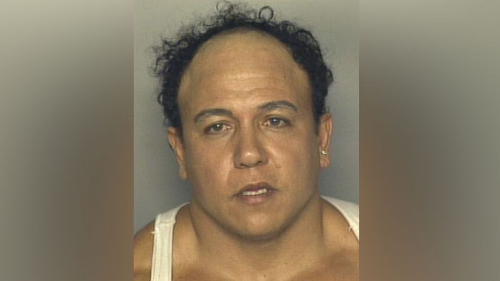 PHOTO: A 2002 booking photo of Cesar Sayoc, who was taken into custody on Oct. 26, 2018, in connection with a spate of suspicious packages and pipe bombs sent to prominent Democrats and critics of Donald Trump.