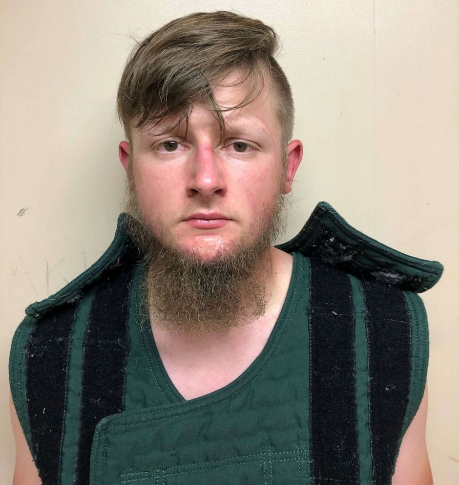 PHOTO: Robert Aaron Long of Woodstock in Cherokee County in a jail booking photograph after he was taken into custody by the Crisp County Sheriff's Office in Cordele, Ga., March 16, 2021.