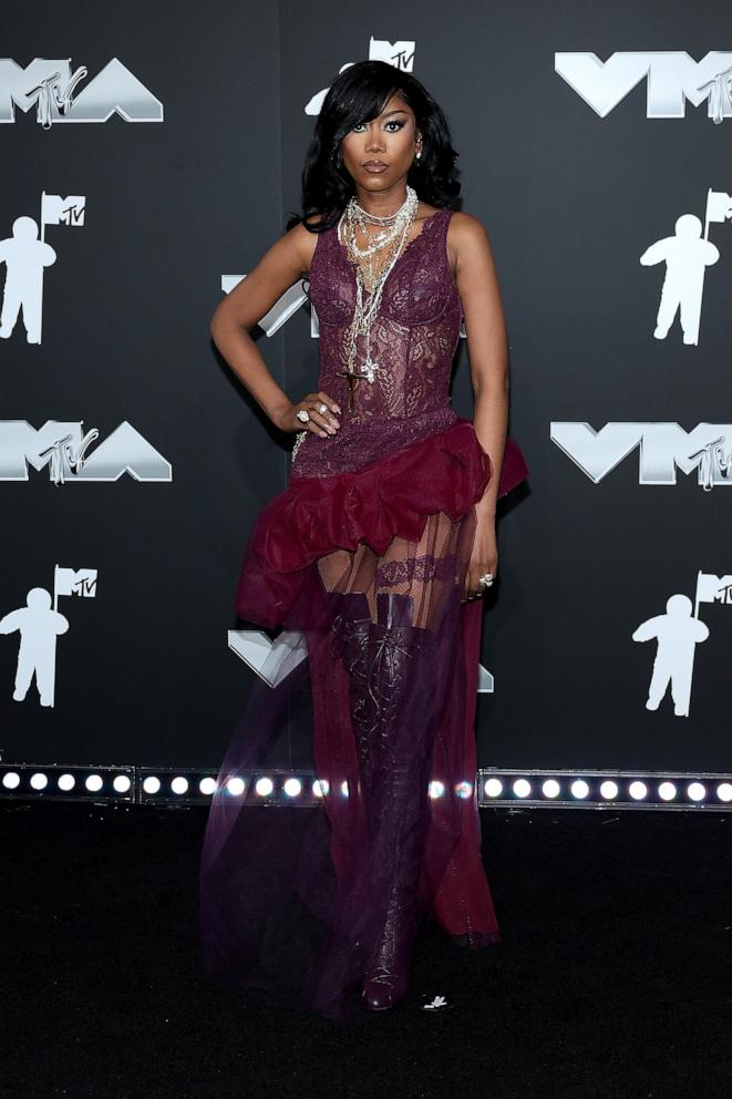 PHOTO: Muni Long attends the 2024 MTV Video Music Awards at UBS Arena on Sept. 11, 2024, in Elmont, New York. 