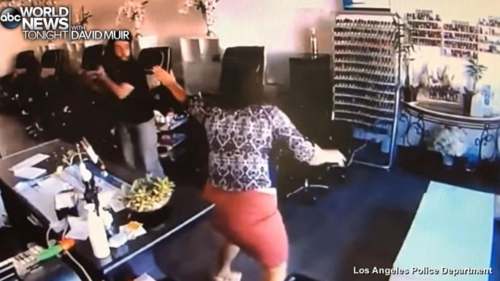 PHOTO: The assault at a Southern California nail salon was caught on video, showing women in a "fight for their life," police said.