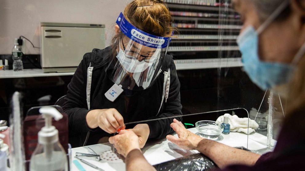 Bringing America Back: Nail salon safety during COVID-19, paused reopenings  and more to know - ABC News
