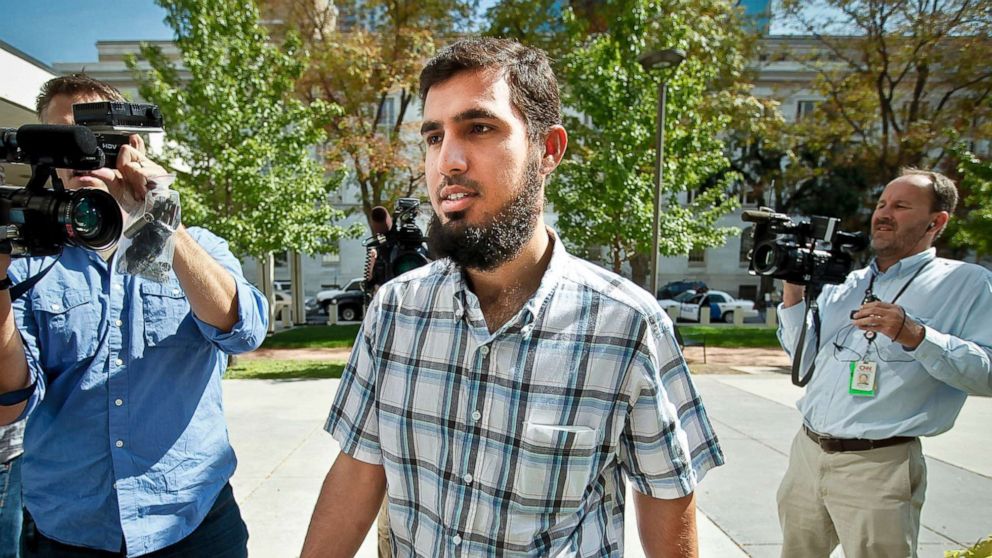 Najibullah Zazi, 24, arrives at the Byron G. Rogers Federal Building, Sept. 17, 2009, in Denver.