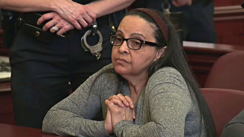 PHOTO: In this still image from video, Yoselyn Ortega, a nanny employed by the Krim family, listens to court proceedings during the first day of her murder trial for the deaths of the two children in her care, in New York City, March 1, 2018.  