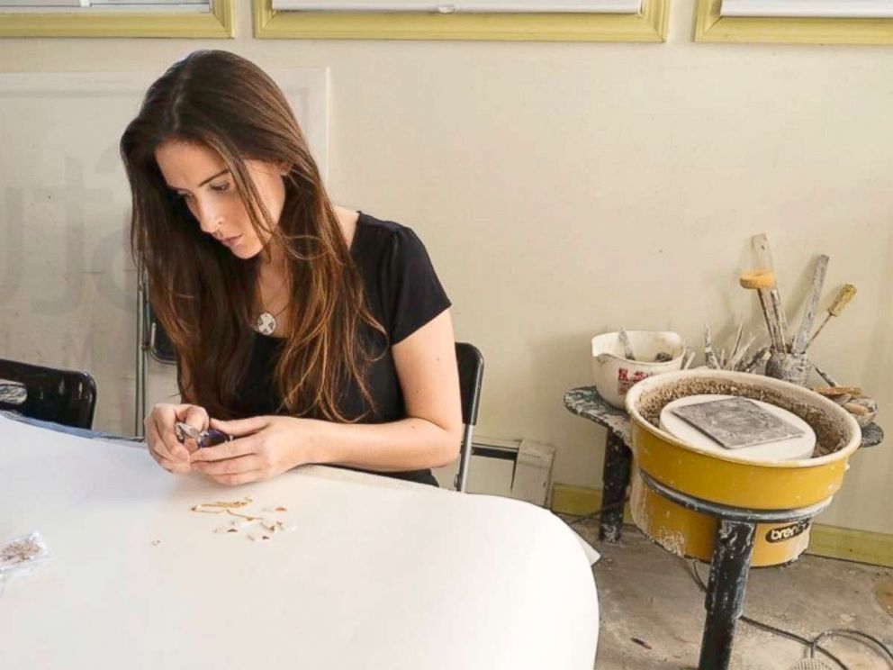 PHOTO: Naomi Singer is the owner of Modern Mud, a ceramics business.