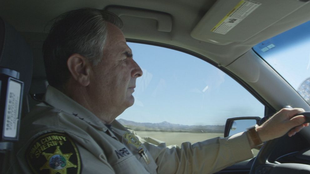 PHOTO: Thousands of miles from Washington D.C. in Pima County, Arizona, Sheriff Mark Napier works on the front lines of the border crisis.