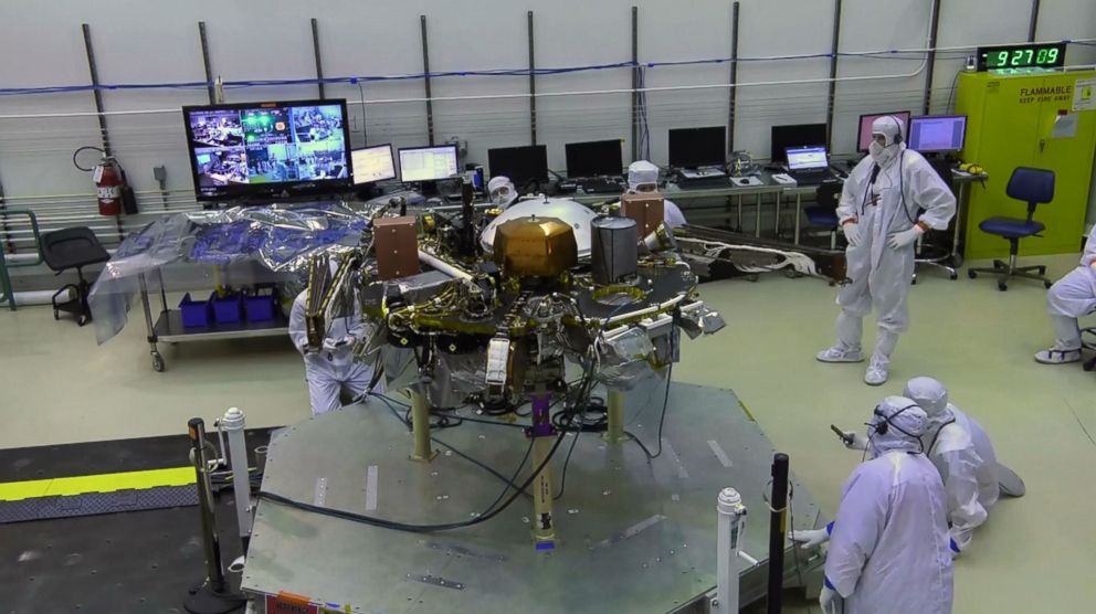 PHOTO: NASA's next mission to Mars, Interior Exploration using Seismic Investigations, Geodesy and Heat Transport, on InSight, will be the first interplanetary launch from the West Coast.