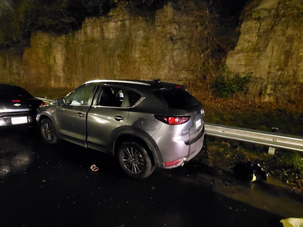PHOTO: A nurse was killed by shots fired into her gray Mazda SUV in Nashville, Dec. 3, 2020.
