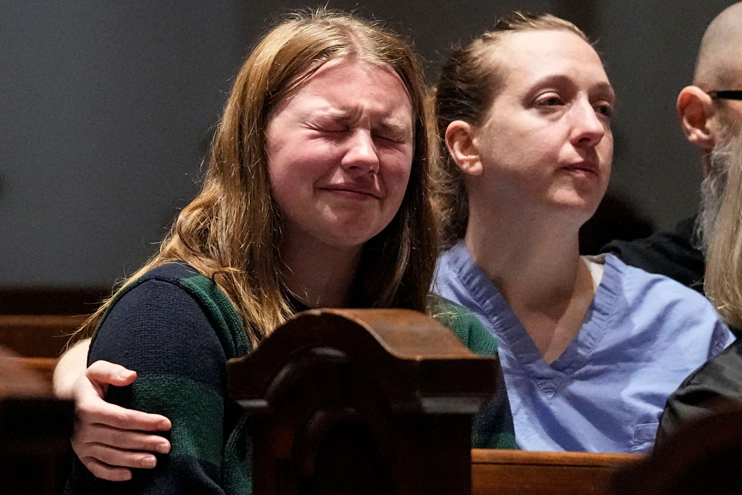 PHOTO: Parishioners participate in a community vigil at Belmont United Methodist Church in the aftermath of a school shooting in Nashville, March 27, 2023, in Nashville, Tenn.
