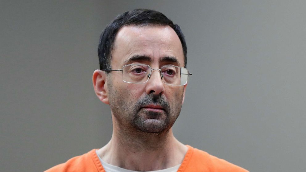 PHOTO: In this Nov. 22, 2017 file photo, Dr. Larry Nassar appears in court for a plea hearing in Lansing, Mich.