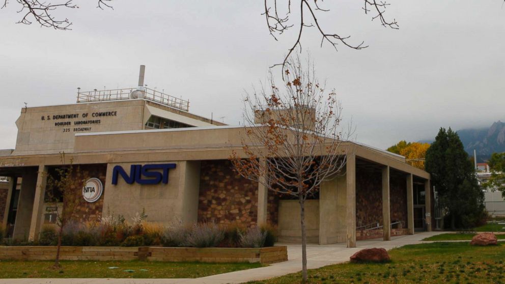 The  U.S. Department of Commerce's National Institute of Standards and Technology (NIST)  building is seen Oct. 9, 2012 in Boulder, Colo.  