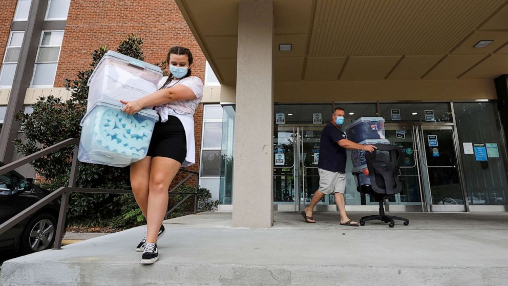 Colleges ask students to leave...