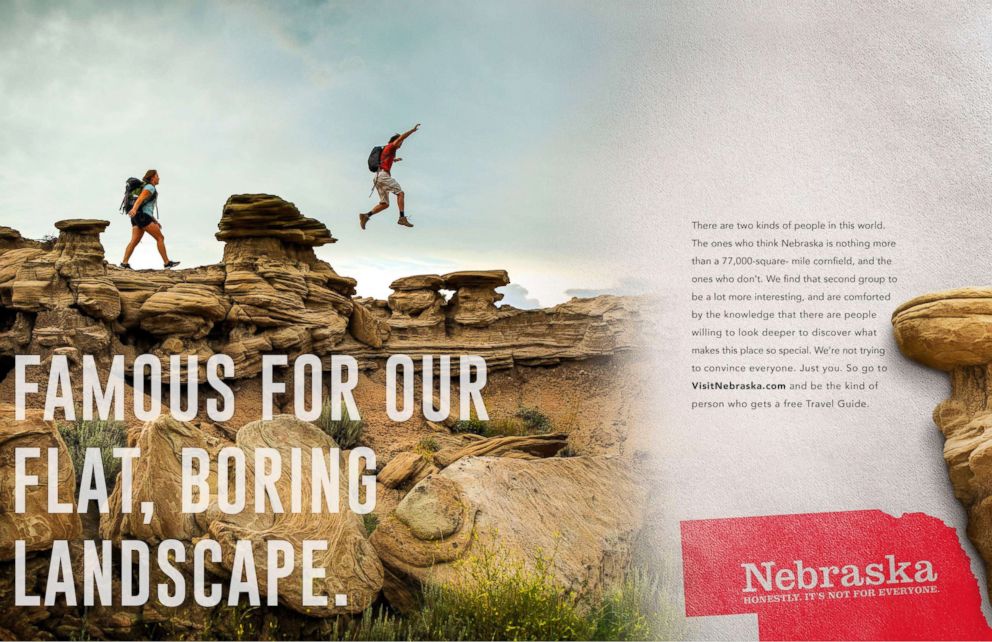 nebraska tourism commercial it's not for everyone