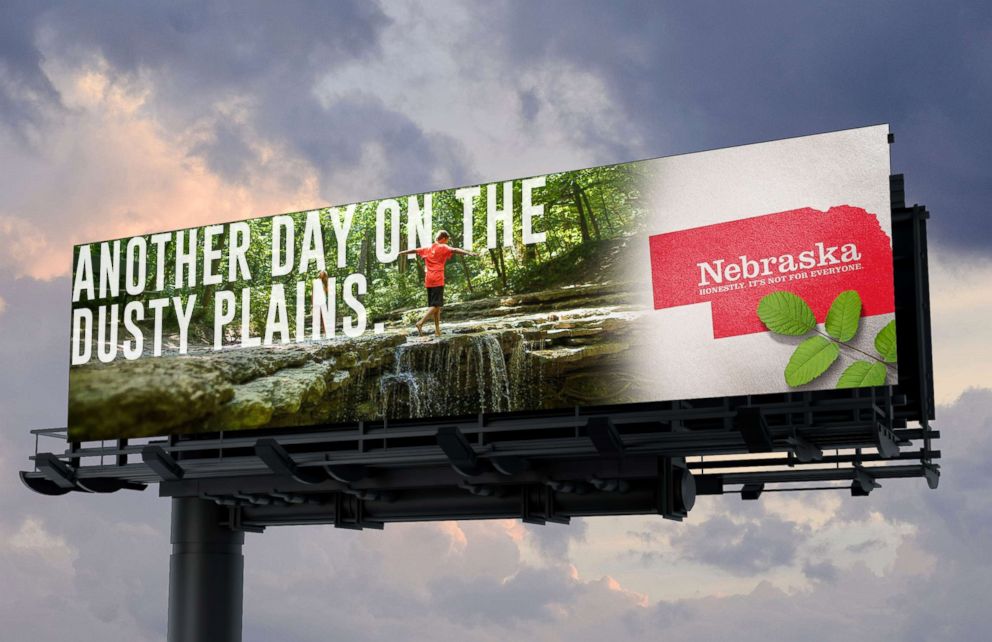 PHOTO: Nebraska is trying to lure tourists to the state with its self-deprecating ad campaign.