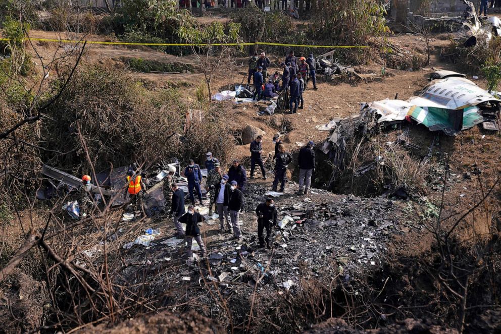 Flight 3 crash site