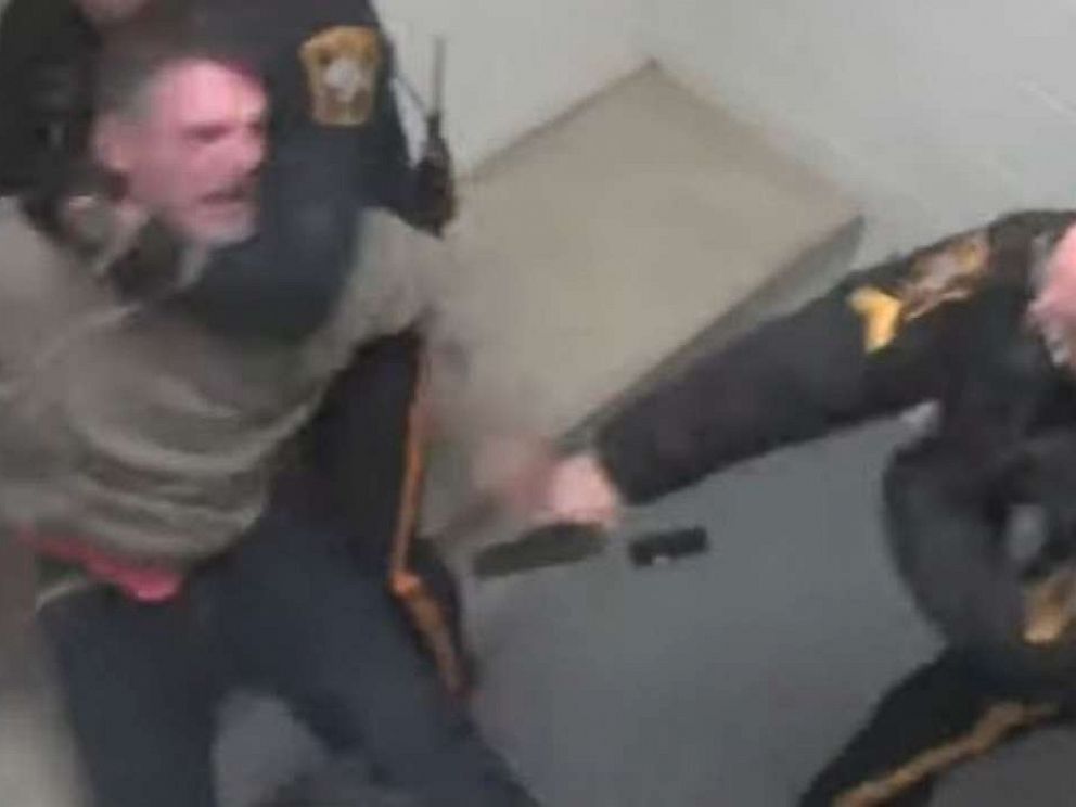 PHOTO: The Bucks County, Pa., district attorney declined to press charges against an officer who shot a suspect inside the New Hope Police Department on Sunday, March 3, 2019.