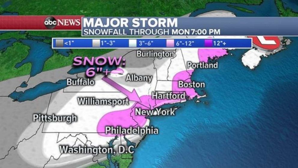 new york city snowfall totals