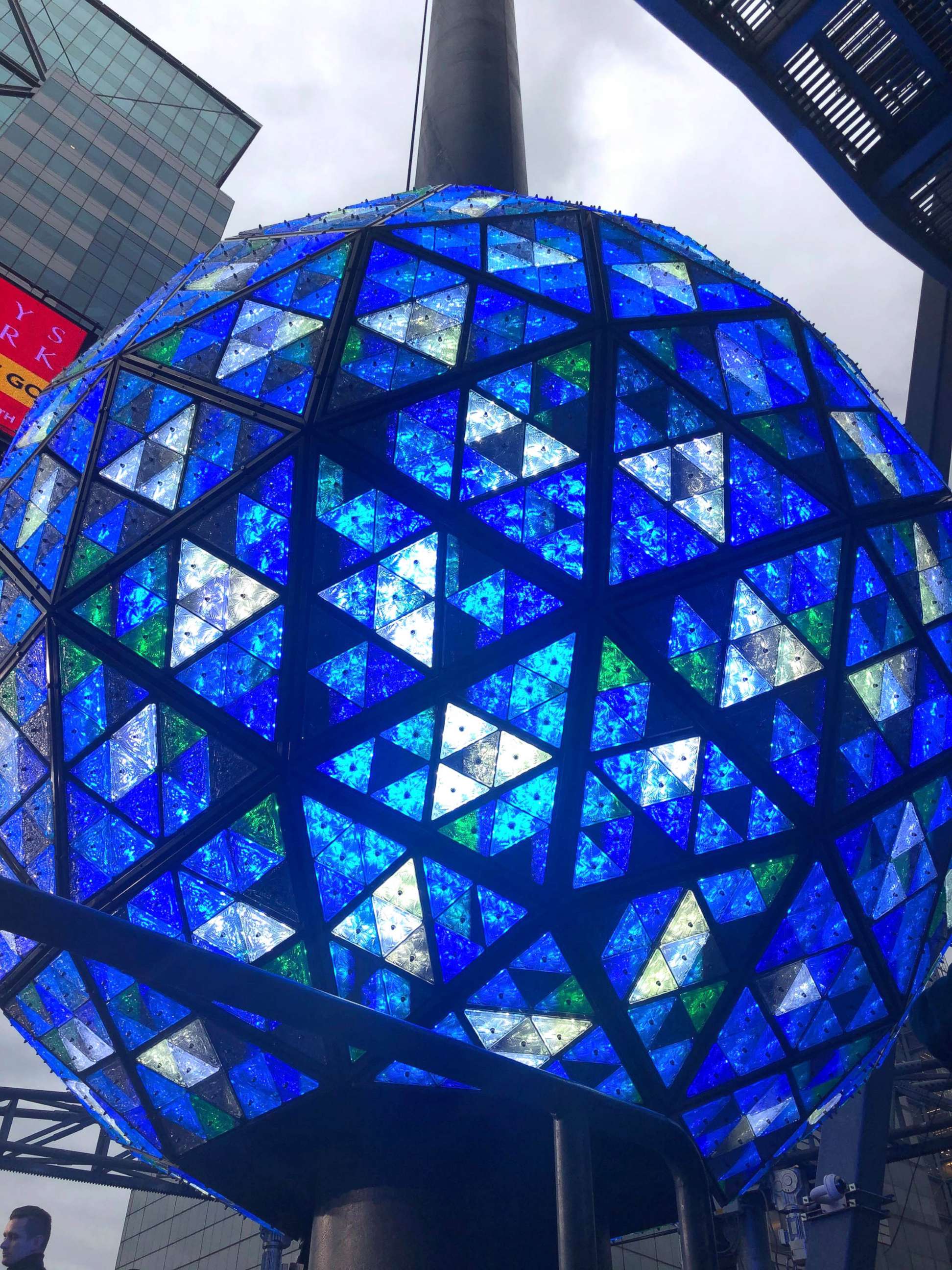 PHOTO: The Waterford Ball is illuminated with 32,265 LEDs and is capable of displaying billions of patterns.