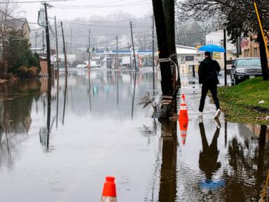 Storm batters Northeast after record-setting Wednesday