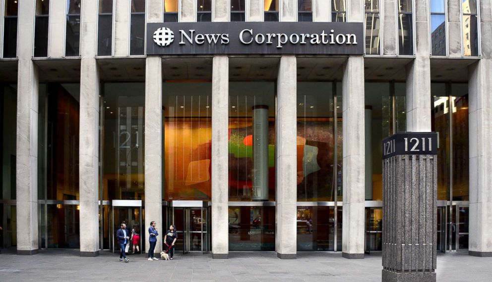 PHOTO: The News Corporation building in New York City is the headquarters for the American mass media company which owns The Wall Street Journal, 21st Century Fox and The Fox News Channel.