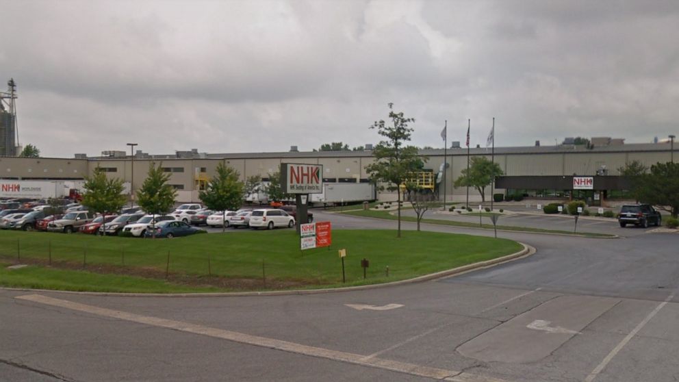 PHOTO: Two women were shot dead in the parking lot at NHK Seating of America in Frankfort, Ind., on Wednesday, Aug. 18, 2021.