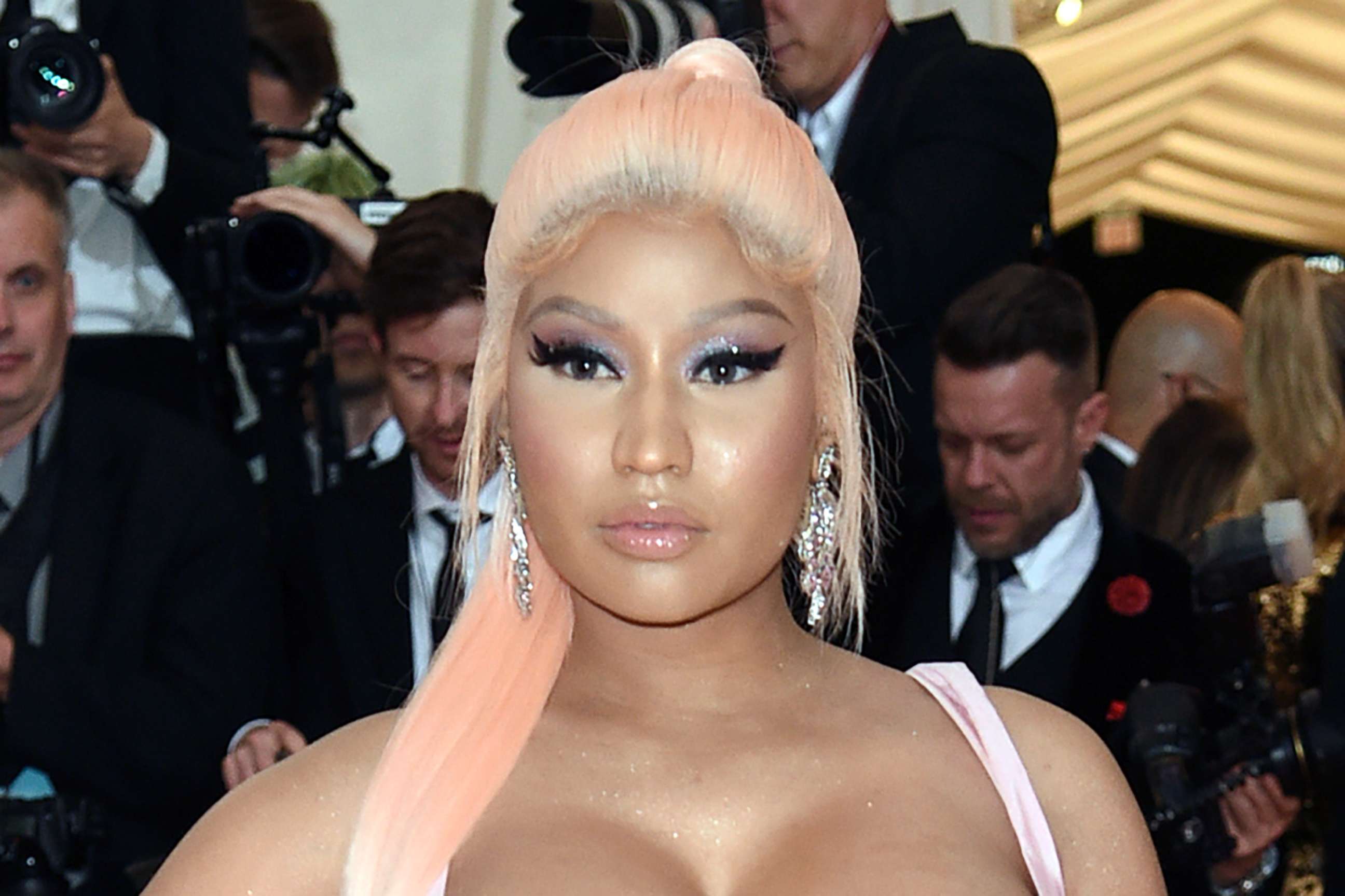PHOTO: Nicki Minaj attends The Metropolitan Museum of Art's Costume Institute benefit gala, also known as The Met Gala, in New York City on May 6, 2019.