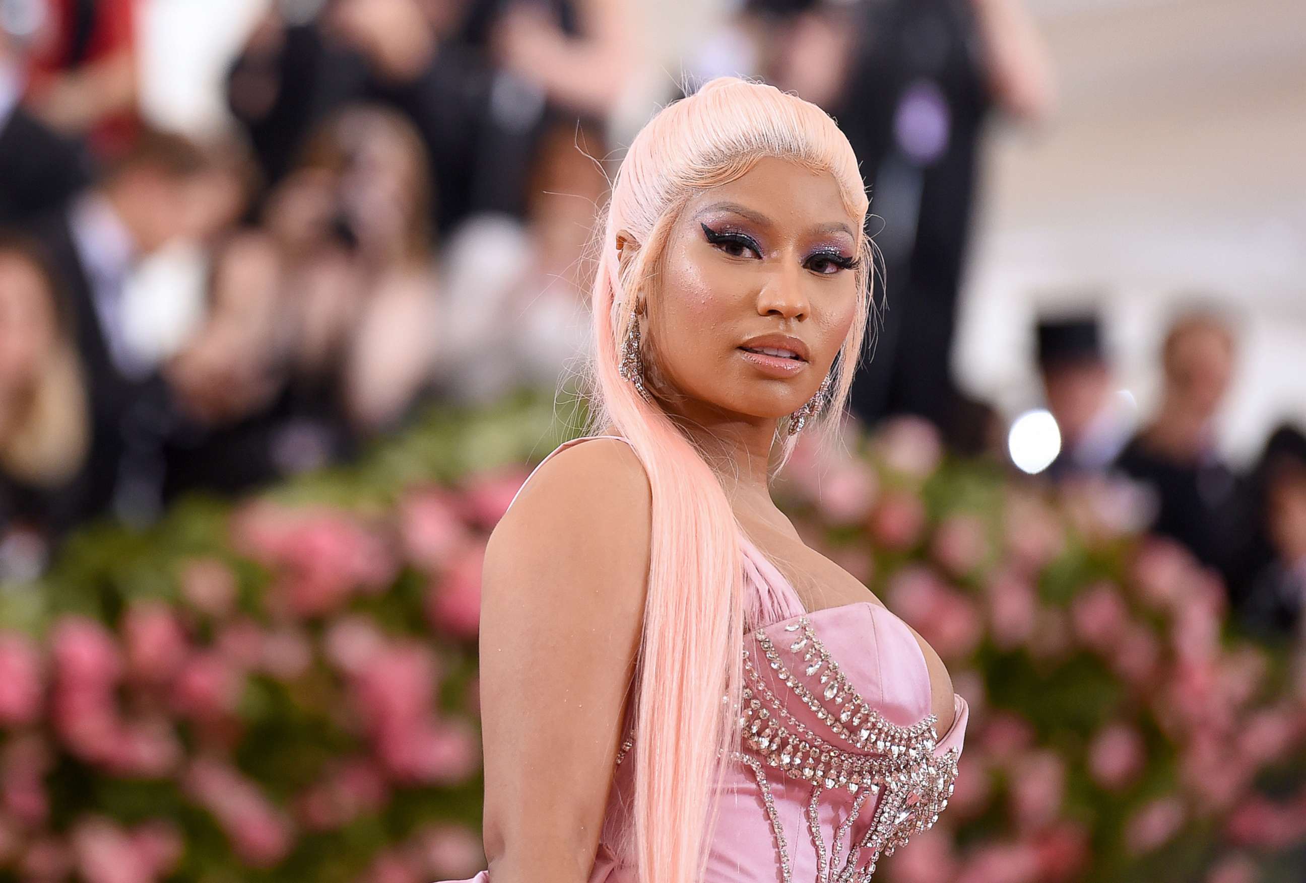 PHOTO: FILE PHOTO: Nicki Minaj attends The 2019 Met Gala Celebrating Camp on May 06, 2019, in New York City.