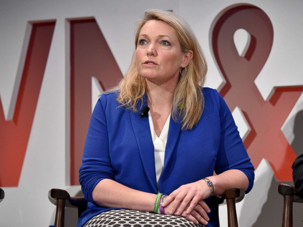 PHOTO: Sandy Hook Promise Founder and Managing Director Nicole Hockley speaks onstage during the Fifth Annual Town & Country Philanthropy Summit on May 9, 2018 in New York City.