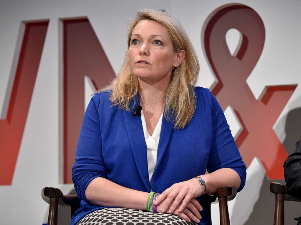 PHOTO: Sandy Hook Promise Founder and Managing Director Nicole Hockley speaks onstage during the Fifth Annual Town & Country Philanthropy Summit on May 9, 2018, in New York.